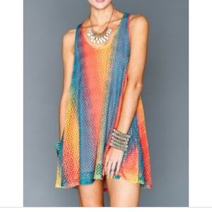 show me your mumu rainbow dress